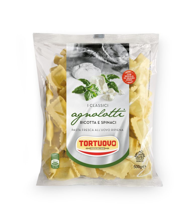 AGNOLOTTI RICOTTA E SPINACI