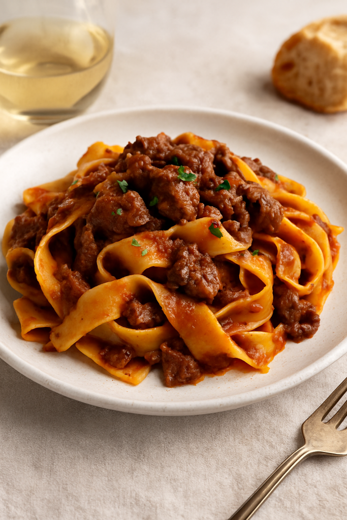Pappardelle al cinghiale